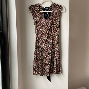 REFORMATION 90s Floral Mini Dress